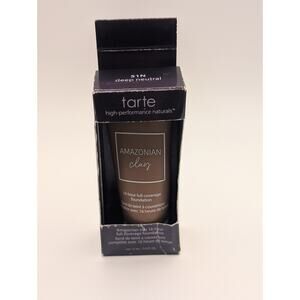 Tarte Amazonian Clay 16-hour Full Coverage Foundation 51N DEEP NEUTRAL 0.5oz - I